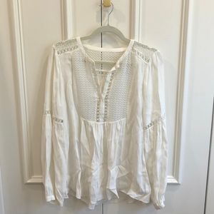 White Long Sleeve Blouse